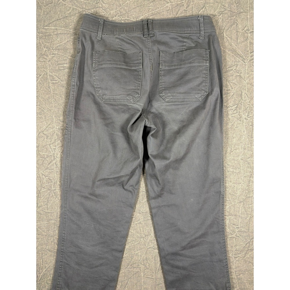Democracy Ab Technology Gray Cargo Pants Womens 6 Utility Snap Hem B2342E8X2XX - Picture 5 of 10